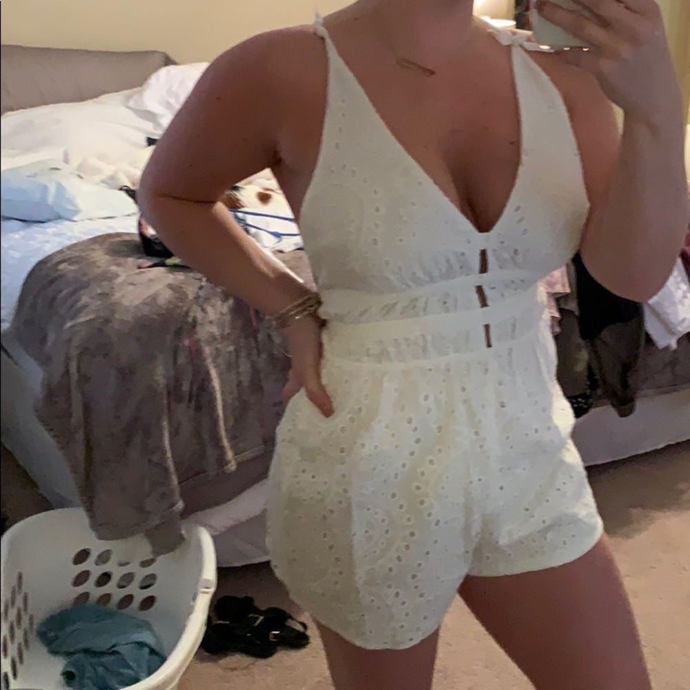 White romper